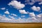 Grassland and cloudscape