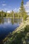 Grasslands, lakes and rivers in Yellowstone National Park