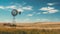 grasslands prairies landscape windmill