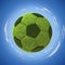 Grassy soccerball