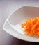 Grated carrots julienne