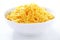 Grated cheddar cheese