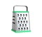 Grater for cheese and vegetables cooking tool 3d render on white no shadow