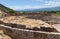 Grave circle A in Mycenae, Peloponnese, Greece