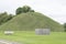 Grave creek burial mound across from penitentiary