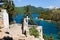 Grave on island Mljet in Croatia