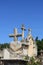 Grave ornaments at an old French cemetary