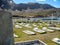 The grave of Sir Ernest Shackleton, in the cemetery of Grytviken, in the South Georgia islands