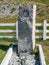 The grave of Sir Ernest Shackleton, in the cemetery of Grytviken, in the South Georgia islands