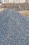 Gravel for construction industry