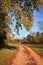 Gravel Path Going Around a Bend