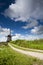 Gravel path to a Dutch Windmill