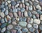 Gravel pavement texture background pattern