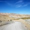 Gravel road in Cottonwood Canyon, Utah.