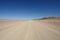 Gravel Road into Desert