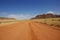 Gravel road Namibia 1