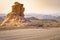 Gravel road from Palmwag to Twyfelfontein in Namibia.