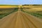 Gravel road in southwestern North Dakota