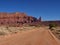 Gravel Road to Fisher Towers