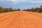 Gravel road to Waterberg Plateau National Park. Namibia