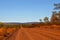 Gravel road towards Mount Bruce at Karijini National Park