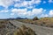 Gravel track in the Caldera Colorada, Lanzarote