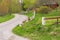 Gravelled countryroad, Sweden