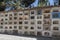 Graves at Cementerio Municipal cemetery in Sucre, Bolivia