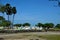 Graves with crosses at Christian cemetery graveyard on Delft island Jaffna Sri Lanka