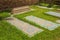 Graves in the garden of the Saadian Tombs