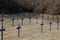 Graves of German soldier killed in II. World War at Lake Balaton