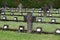 The graves of members of St. Joseph Congregation on the cemetery in Ursberg, Germany