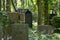 Graves in Weissensee Jewish cemetery Berlin Germany