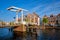 Gravestenenbrug bridge in Haarlem, Netherlands