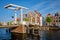 Gravestenenbrug bridge in Haarlem, Netherlands