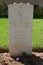 Gravestone of fallen jewish soldier at the Beersheba War Cemetery