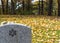 Gravestone in Jewish Cemetery