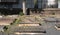 Gravestones at Novo Cemetery, historic Sephardi Jewish burial ground in Mile End. Moss and lichen grows on the gravestones