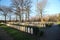 Gravestones and statues on the military field of honour at the Grebberberg in the Netherlands, where lof of solders felt in 5 days