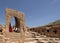 Graveyard of Dara Ancient city in Mardin, Turkey