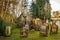 Graveyard and the remains of Tongland Church and Abbey, Scotland