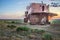 Graveyard of ships at the bottom of the Aral Sea