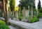 Graveyard in Suleymaniye Mosque Grounds