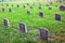 Graveyard tomb stones