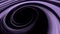 Gravitational waves in a binary system. Purple abstract line-shaped waves on a dark black background. Spiral Galaxy Isolated.