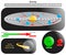 Gravity Phenomenon Infographic diagram showing how an object of low mass is pulled by gravitational force