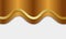 Gray background with abstract bronze and golden wave line stripes