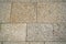 Gray and beige colored square paving stone, Seamless tiled stone