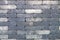 Gray beton brick wall background or texture