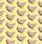 Gray bird seamless pattern